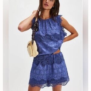 Free People Women’s Ashtin Short & Top Set size M